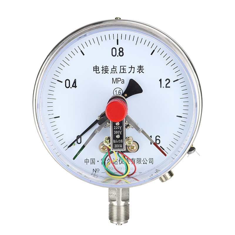 YXC-150BF不銹鋼電接點壓力表